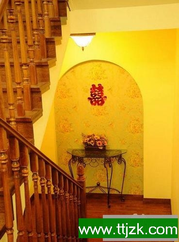 8款2012复式楼楼梯装修效果图片欣赏,简约典雅的复式楼设计