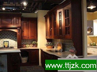 2012厨房装修,几款中式风格整体橱柜装饰你的家居设计
