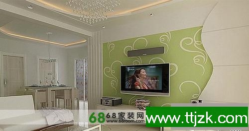 高清客厅电视墙装修效果图大全20xx图片之六:47款流行电视背景墙